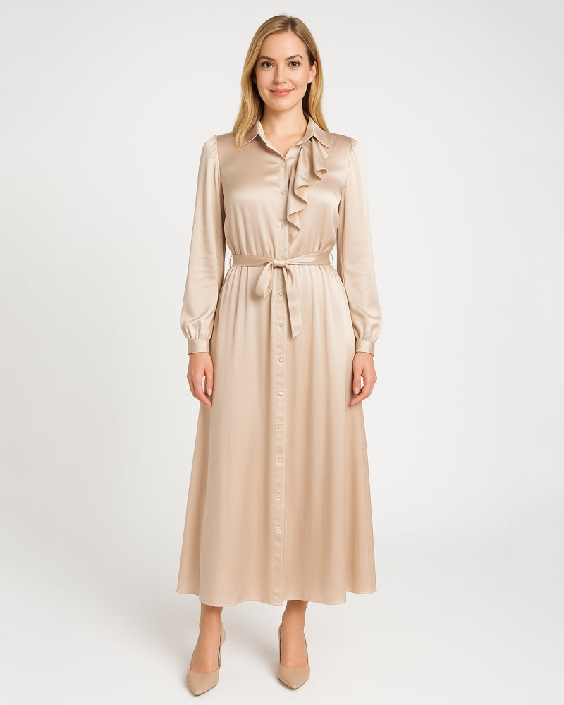 Shelly Klänning - Medium Vit