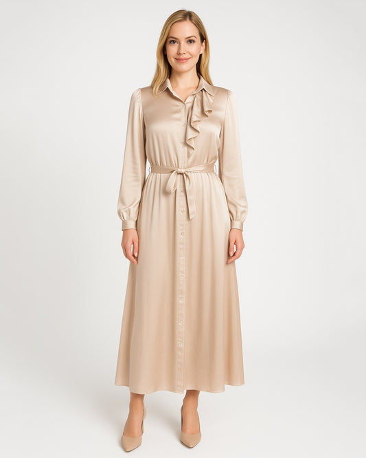 Shelly Klänning - Large Vit